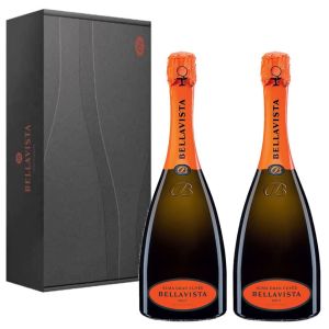 2 bottiglie FRANCIACORTA GRAN CUVEE ALMA Brut Bellavista