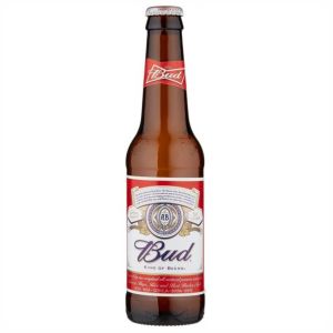 Birra BUD 33 cl. vetro a perdere - Scatole da 24 bottiglie