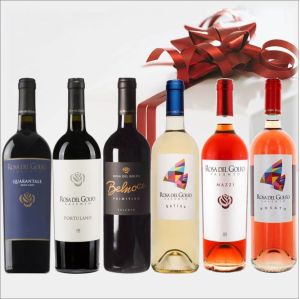 Puglia confezione ROSA DEL GOLFO da 6 BOTTIGLIE