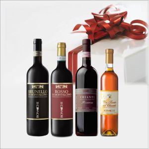Toscana confezione BONACCHI da 4 BOTTIGLIE