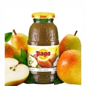 PAGO Succo PERA 20 cl. vetro a perdere - Pacchi da 24 bottiglie